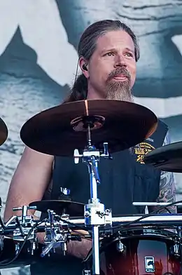 Chris Adler avec Lamb of God.