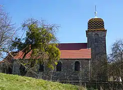 L'église restaurée.