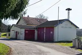 La caserne de pompier.