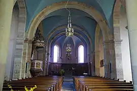 Intérieur de l'église.