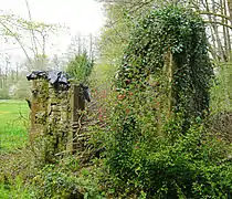 La chapelle des Cornettes en ruine.