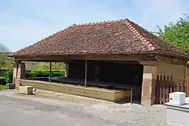 Le lavoir.