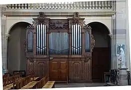 L'orgue.