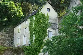 Bâtiment de la machine d'extraction.