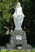 Statue de Notre Dame de la route.