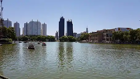 Tours de Chaoyang Park Mixed-use. Beijing. Livrées en 2017Ma Yansong