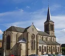 L'église catholique.