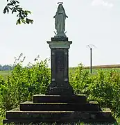 Statue de la Vierge de Senargent.