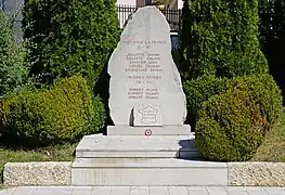 Monument aux morts.