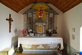 Intérieur de la chapelle Saint-Blaise.