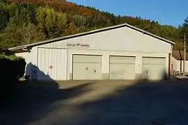 Le Centre de Première Intervention (CPI) des pompiers de Fresse.