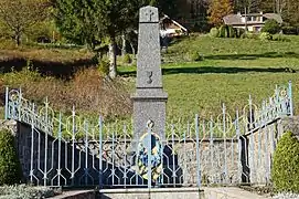 Le monument aux morts.