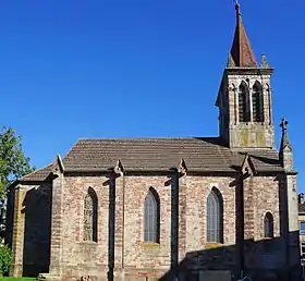 L'église de Saint-Valbert.