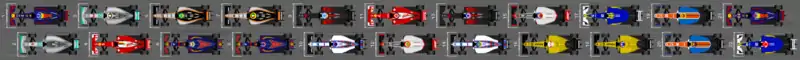 Schéma de la grille de départ du Grand Prix de Monaco 2016