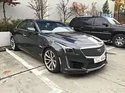 Cadillac CTS-V vue avant