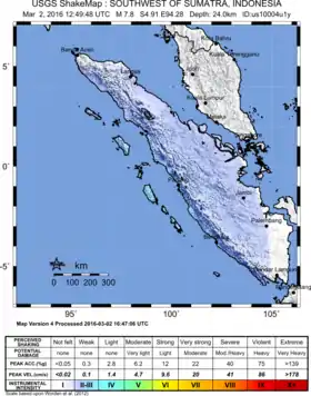 Image illustrative de l’article Séisme de 2016 à Sumatra