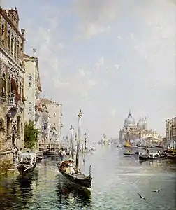 Grande Canal, Venice, Franz Richard Unterberger