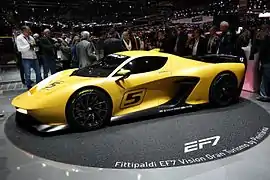 Fittipaldi EF7 Vision GT Pinifarina.