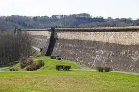 Barrage du bassin de Champagney.