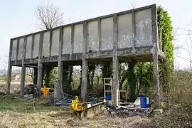 Les bacs à saumure.