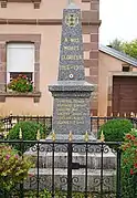 Monument auxmorts.