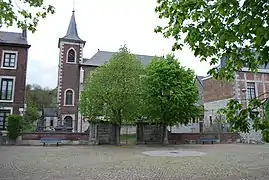 L'église Saint-Marcelin de Chokier.