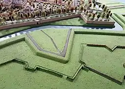 Fortifications (Copie du Plan relief de Maastricht)