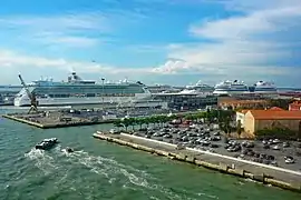 Terminal passagers du port de Venise