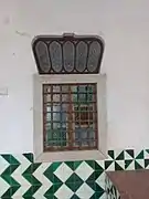 Une fenêtre intérieure du palais