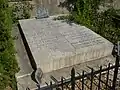 Tombe de Mary Cassatt et sa famille au cimetière Saint-Louis, Le Mesnil-Théribus.
