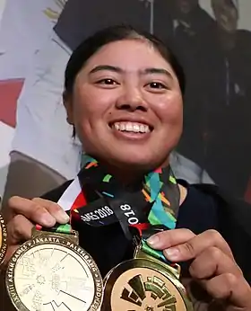 Yuka Saso en 2018.