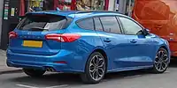 Ford Focus ST-Line X break de 2018 (Royaume-Uni)