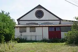 Bâtiment de la machine d'extraction du puits Saint-Charles.