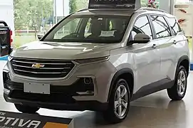 Un Chevrolet Captiva II en Thailande.