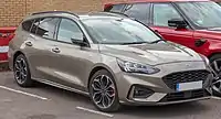 Ford Focus ST-Line X break de 2019 (Royaume-Uni)