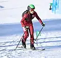 Antonia Niedermaier aux Jeux olympiques de la jeunesse d'hiver de 2020.