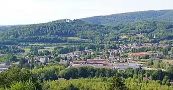 La colline de Bourlémont.