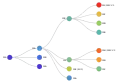 Clades Nextstrain (2019-2020).  Début janvier 2021, les clades alors en usage étaient : 20A, 20B, 20C, 20D, 20E, 20F, 20G, 20H/501Y.V2 et 20I/501Y.V1.