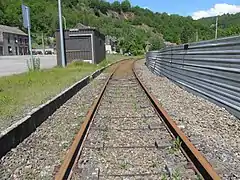 Tiroir du raccordement, sur la ligne 126.