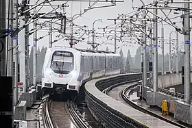La rame de la ligne interurbain Hangzhou-Haining (Type B)