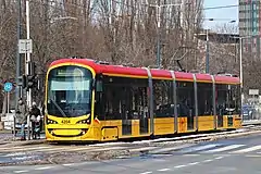 Le tramway Hyundai Rotem à Varsovie
