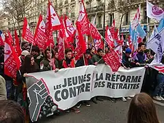 Manifestation du 11 février 2023 à Paris.