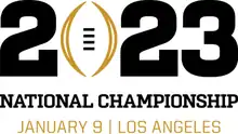 Description de l'image 2023 College Football Playoff National Championship Logo.png.