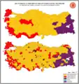 Formation arrivée en tête par province et district