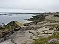 Plouguerneau : le port de l'île Vierge.