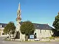 L'église Saint-Éloi : vue extérieure d'ensemble.