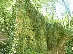 Les ruines du château de Carnoët.