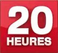 Ancien logo du 20 heures du 4 septembre 2006 au 31 août 2014.