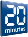 Logo de 20 Minutes de mai 2013 à novembre 2020.
