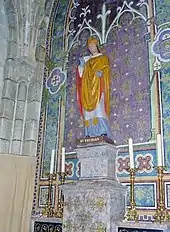 Statue de saint Thurian (saint Thuriau).